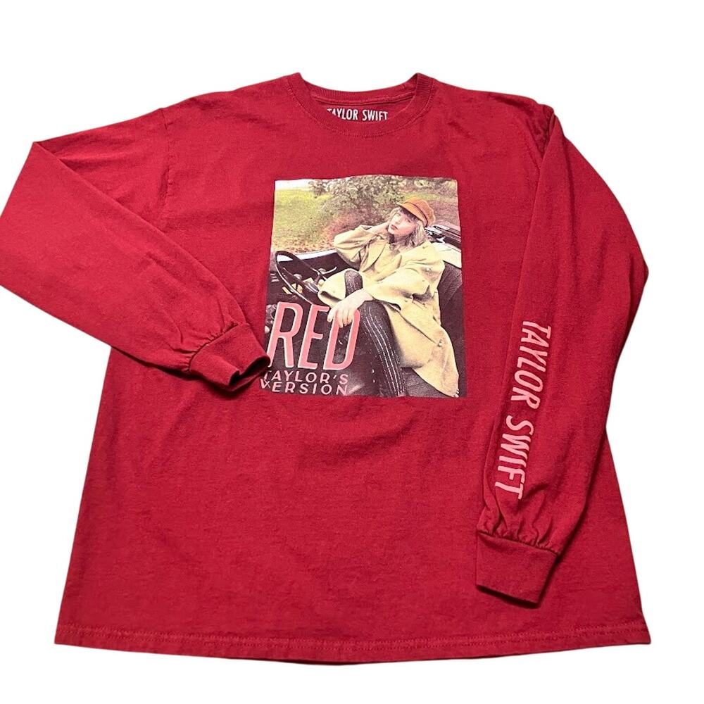 Taylor Swift T Shirt It Was Like Slow Motion RED Tour Official Merch Size L